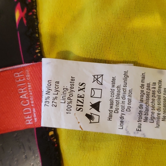 RED CARTER BIKINI XS - Picture 3 of 4